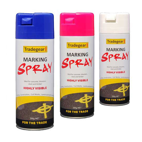 Tradegear Spray & Mark Paint – 12 Pack | Accurate Instruments